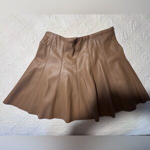 House of Harlow 1960 Tan Skater Skirt